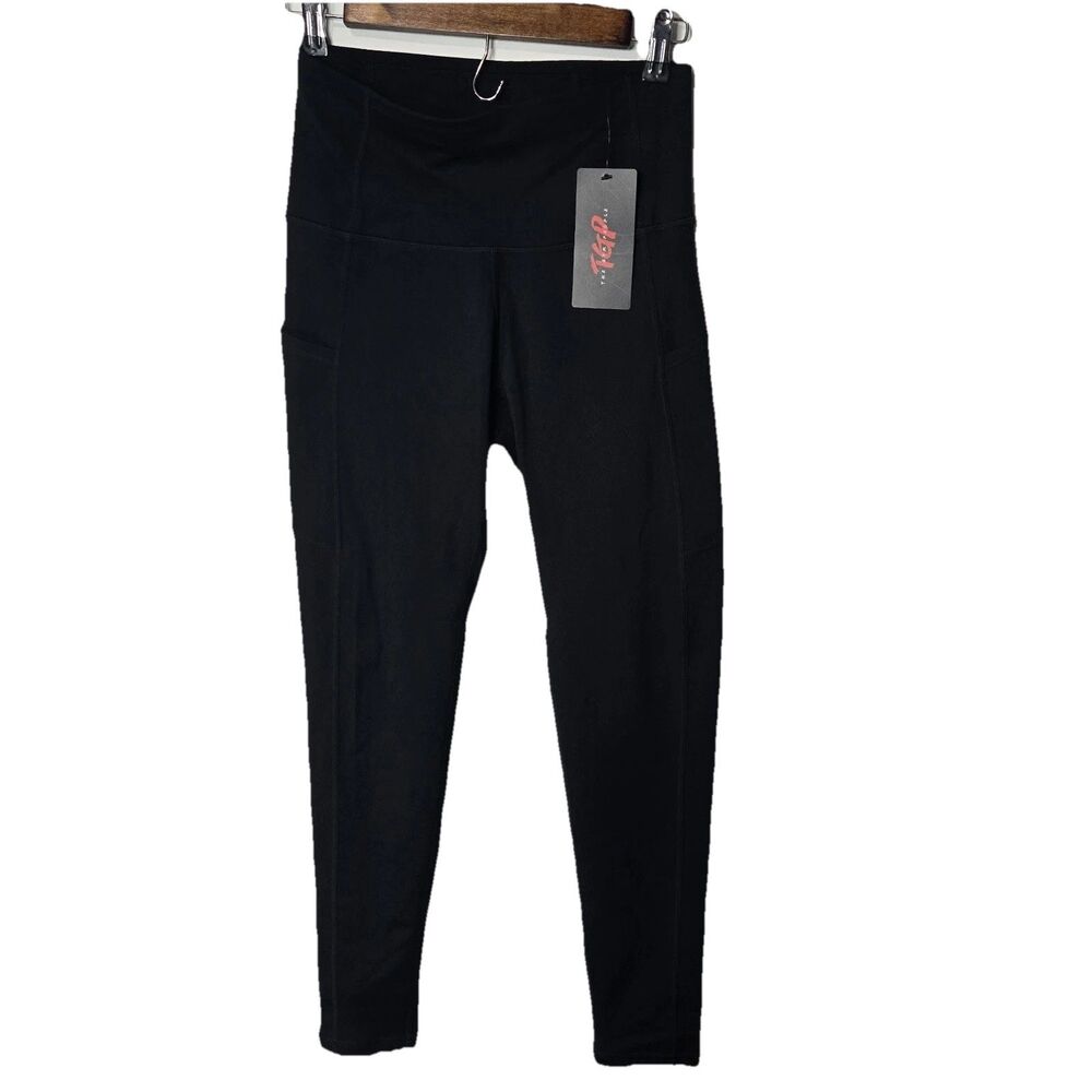 NWT The Gym People Black Athletic Legging Small